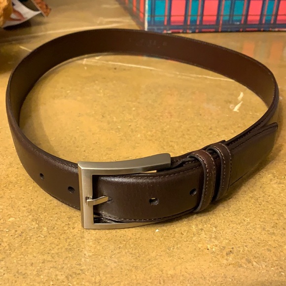 Jos. A. Bank Accessories Nwot Joseph A Banks Brown Leather Belt